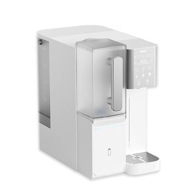 Purificateur d'eau de bureau à chauffage instantané de 2200 W avec filtration en plusieurs étapes et distributeur d'eau par osmose inverse sans installation