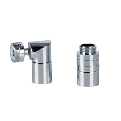 Aérateur de robinet micro-nano bulles rotatif à 720°, aérateur de robinet de cuisine en laiton H59 pour un nettoyage en profondeur et un débit d'eau efficace