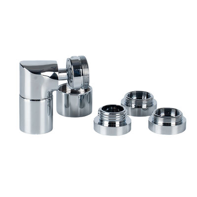 Aérateur de robinet micro-nano bulles rotatif à 720°, aérateur de robinet de cuisine en laiton H59 pour un nettoyage en profondeur et un débit d'eau efficace
