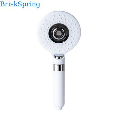 Douche portative à micro-nano-bulles BriskSpring avec 3 modes de pulvérisation Économie d'eau et construction en acier inoxydable SUS304