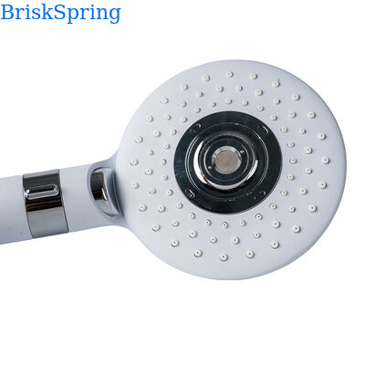 Douche portative à micro-nano-bulles BriskSpring avec 3 modes de pulvérisation Économie d'eau et construction en acier inoxydable SUS304