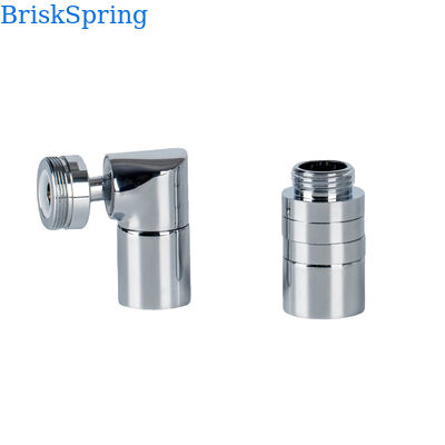 Aérateur de robinet micro-nano bulles rotatif à 720°, aérateur de robinet de cuisine en laiton H59 pour un nettoyage en profondeur et un débit d'eau efficace