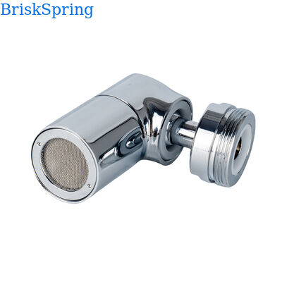 Aérateur de robinet micro-nano bulles rotatif à 720°, aérateur de robinet de cuisine en laiton H59 pour un nettoyage en profondeur et un débit d'eau efficace