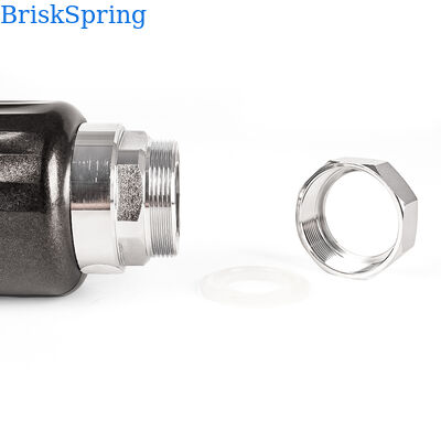 Système de décalant d'eau sans sel BriskSpring haut de gamme avec technologie de polarisation ionique SAAS à débit 4T/H et matériau en laiton H59-1