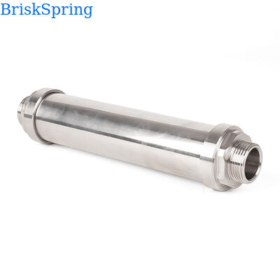 Système de décalant d'eau de maison entière à haut rendement BriskSpring avec technologie de polarisation ionique SAAS à débit 4T/H et matériau en laiton H59-1
