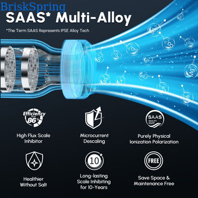 G400 DN40 Flanged Commercial Water Descaler with SAAS/IPSE Multi-Alloy Chip and Pure Physical Ion Polarization