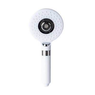 Micro Nano Bulle Tête de douche portative 3 modes de pulvérisation SUS304 ABS Économie d'eau