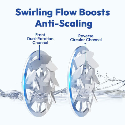 4 T/H Whole House Non Electric Water Descaler Physical Scale Inhibitor for Hard Water Treatment