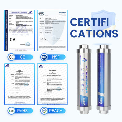 4 T/H Whole House Non Electric Water Descaler Physical Scale Inhibitor for Hard Water Treatment