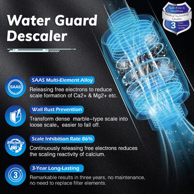 Salt Free Non Electric 1/2 Inch Water Descaler Inline Scale Inhibitor for Home Plumbing and Water Pipes