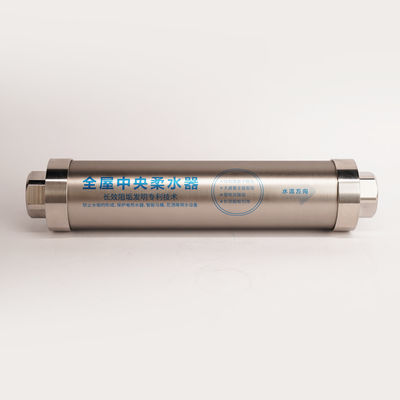 Filetage 3/4in 99.9% antibactérien filtre à eau détartrant détartrant sans sel pour toute la maison