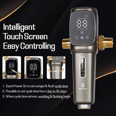 Purificateur de sédiments autonettoyant universel pour toute la maison pour une alimentation en eau plus saine