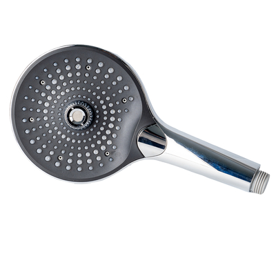 Pommeau de douche à microbulles Spa avec connecteur universel G1/2 – Buses en silicone antibactérien, 3 modes de fonctionnement, ABS + acier inoxydable 304