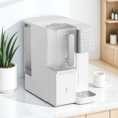 Installation facile Système de purification d'eau RO compact pour l'eau douce potable dans les cuisines, les appartements et les espaces de travail