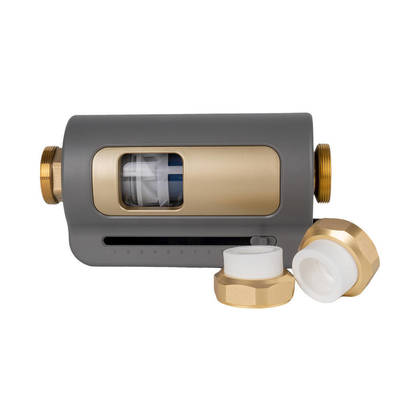 Filtre à sédiments autonettoyant avec isolation contre le plomb et action bactériostatique