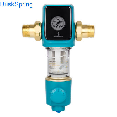 Pré-filtre d'eau compact de 1,08 kg avec conception résistante aux obstructions et protection complète du système