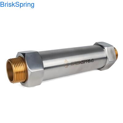 Système sans sel de détartrage de l'eau, Conditionneur d'eau anti-calcaire pour chaudières, tuyaux et appareils, approuvé RoHS 0,15 MPa