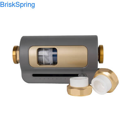 Filtre à sédiments à cartouche rotative pour toute la maison de 40/100 microns avec système de double filtration et fonction d'auto-nettoyage