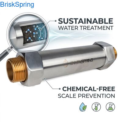 Système avancé d'eau dure sans sel: déscalant et climatiseur sans produits chimiques pour un contrôle de l'échelle sans maintenance