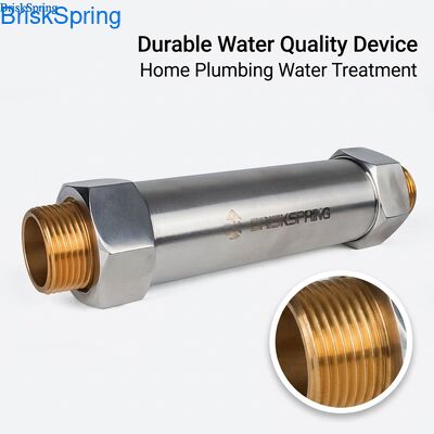 Système de détartrage d'eau sans sel certifié RoHS, Conditionneur d'eau électronique sans entretien pour la plomberie domestique, 0,15 MPa de pression