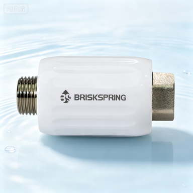 Détartreur d'eau compact en ligne sans sel et sans entretien pour système de traitement d'eau dure