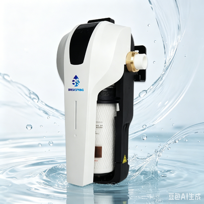 Filtre d'eau compact pour toute la maison avec cartouche de 3 secondes et purificateur d'eau central à débit élevé de 15 L/min