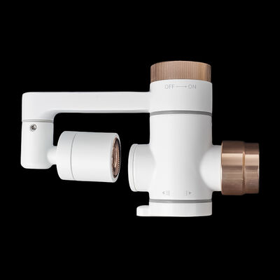 BriskSpring JP-002 filtre à micro-bulle nano-or rose avec aérateur pivotant à 360° et cartouche remplaçable
