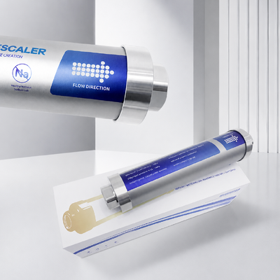 J-600-BS Adoucisseur d'eau pour toute la maison avec polarisation ionique purement physique, sans magnétisme ni électricité, et capacité de débit de 4 T/H