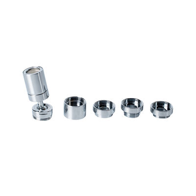 Aérateur de robinet de cuisine Micro-Nano Bulle, aérateur de robinet en laiton H59 rotatif à 360° pour un nettoyage en profondeur et un débit d'eau efficace