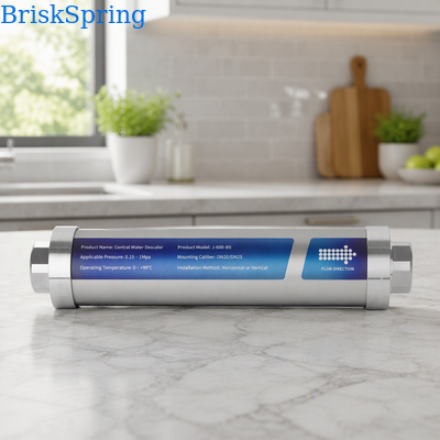 Détartreur d'eau pour toute la maison avec technologie de polarisation ionique, débit 4T/H, système de traitement de l'eau dure sans sel