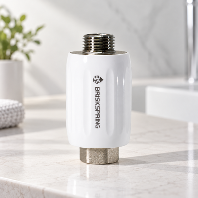 Décalant d'eau en ligne compact sans sel avec prévention de calcaire à haute efficacité pour usage domestique