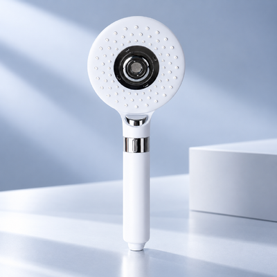 Micro Nano Bulle Tête de douche portative 3 modes de pulvérisation SUS304 ABS Économie d'eau