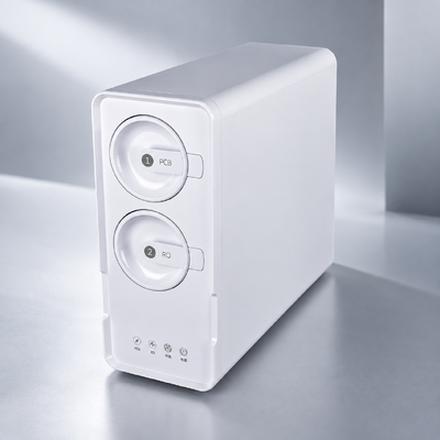 Purificateur d'eau à osmose inverse sans réservoir 600GPD avec surveillance TDS et pompe de renforcement à faible bruit