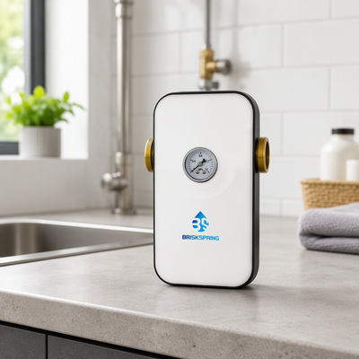 Détartreur d'eau pour toute la maison avec construction en laiton H59-1, débit de 5T/H et certification NSF pour la prévention du calcaire