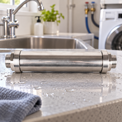 Décalant d'eau sans sel et sans produits chimiques avec système de prévention de l'échelle de polarisation ionique